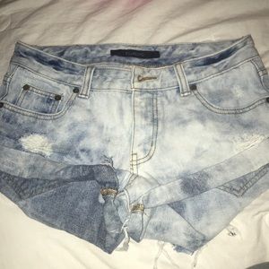Billabong jean shorts